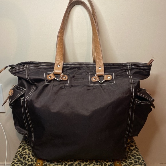Esprit Brown Tote Bag - Picture 1 of 4